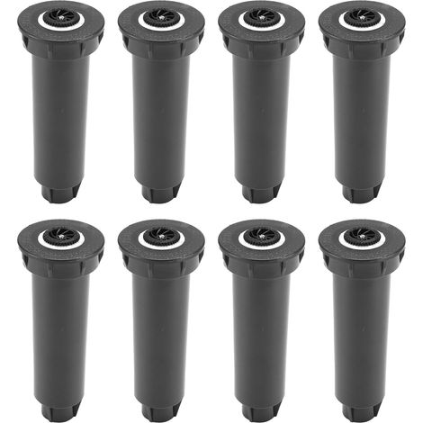 Replacement Parts, 8 Pieces Retractable Sprinkler Spray Distance Adjustable 3-6 m for Watering Garden Lawn Sprinklers (1/5)
