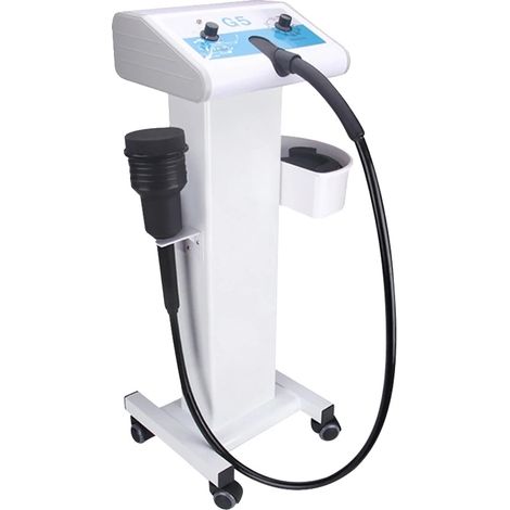 Masajeador vibratorio, dispositivo reafirmante corporal, relajación muscular, con soporte, enchufe europeo. (1/2)