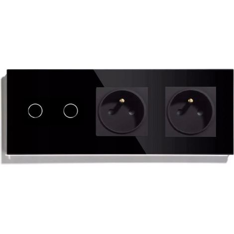 DOPPIO TOUCH SWITCH 2K DOPPIA PRESA (1/5)