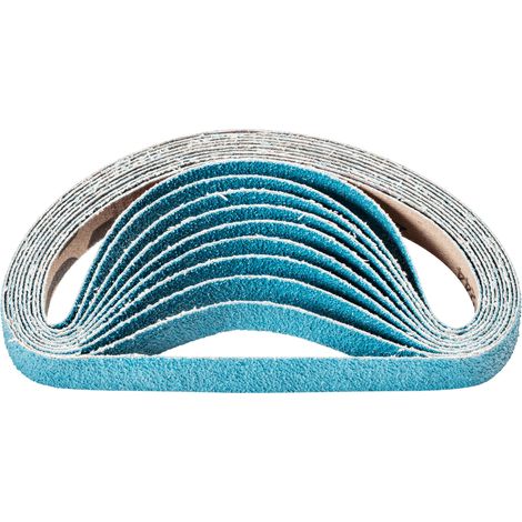PFERD TOOLS Zirkon Schleifband BA 12x330mm Z60 für hohen Abtrag mit Bandschleifer 100 Stk (1/4)