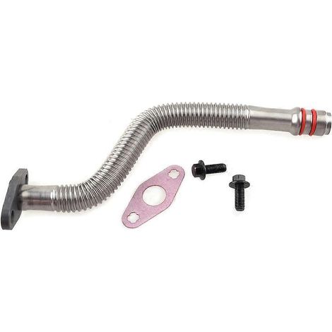 Tuyau de retour d'huile de turbocompresseur pour moteur 5,9 L à pétrole brut (2004-2007) - Références : 3970875 et 5135786AB (1/5)