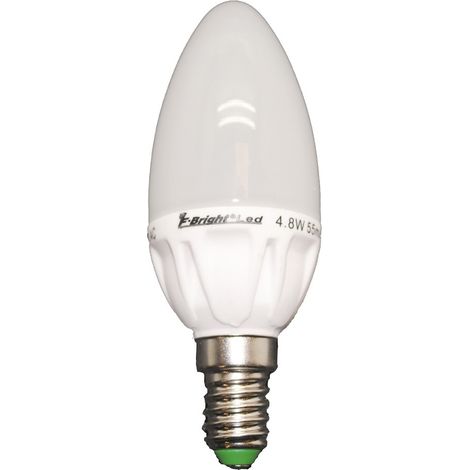 Bombilla LED Vela cerámica E14 luz cálida (5.2W) (1/2)
