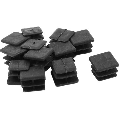 Rohreinsätze, Kunststoff, quadratisch, 15 mm x mm, 12 pièces de