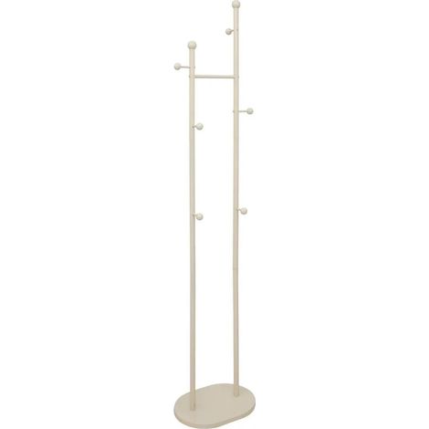 Porte- Manteaux 6 Tiges "Liny" 187cm Beige