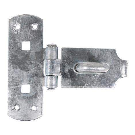 TIMCO Heavy Duty Vertical Pattern Hasp & Staple Bolt On Hot Dipped Galvanised - 6"