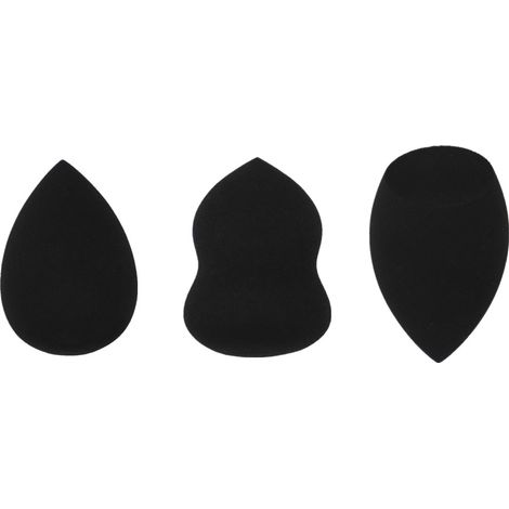Éponge à fond de teint en forme d'éponge, application impeccable, convient aux fonds de teint liquides, crèmes et poudres, idéale pour les peaux grasses et normales, application sans traces (1/5)