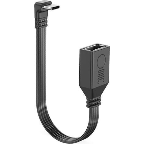 Câble adaptateur USB-C mâle vers USB 2.0 femelle, câble OTG de type C, de remplacement pour ordinateurs portables et tablettes. (1/5)
