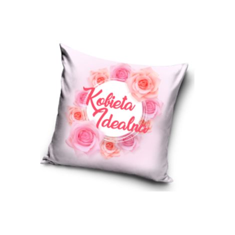 FUNDA DE ALMOHADA 40x40 Día de San Valentín MUJER PERFECTA W07j