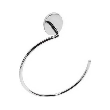 PORTA ASCIUGAMANI AD ANELLO MOD. BIRD Misura: Cromo cm 20 x h.23,7 x 5,5