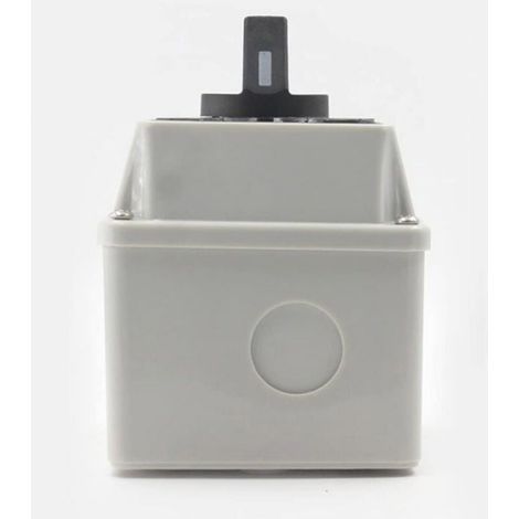 Inverseur De Source - 380 V - 20 A - Sélecteur À Came Rotative - IP65 - 3 Positions (1/3)