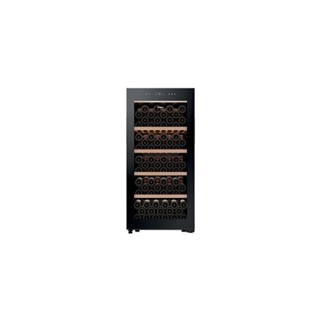Haier HWS127GGH1 cave à vin compresseur 127 bouteilles noire verre anti-UV connectée hOn (1/5)