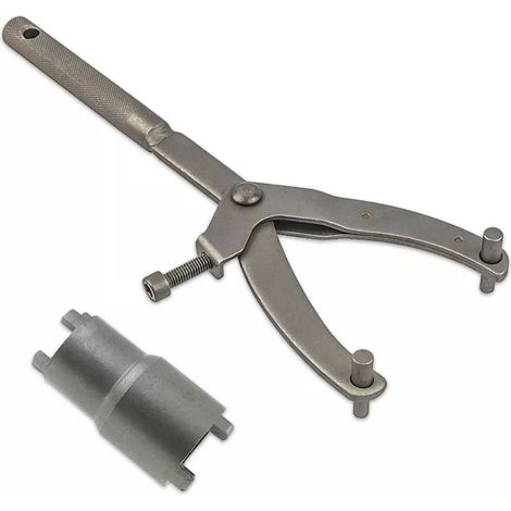 Clé de blocage volant moteur moto, douille écrou embrayage, anti-déformation pour scooter, moteur magnétique (1/5)