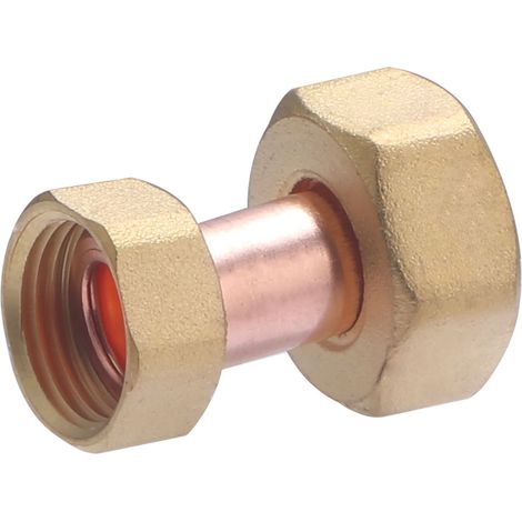 Racor Doble Hembra Tuerca Libre Reducida QUICK PLOMBERIE - H 3/4 H 1/2 (1/4)