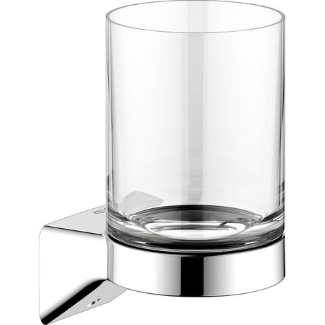 KEUCO AVENO Portavasos, Vaso de cristal auténtico, 14650019000 (1/5)