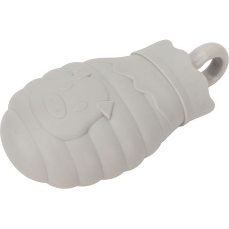 Bouillotte d'hiver portable pour étudiants, motif dessin animé mignon, en caoutchouc souple, 500 ml, idéale pour la maison et les dortoirs. (1/5)