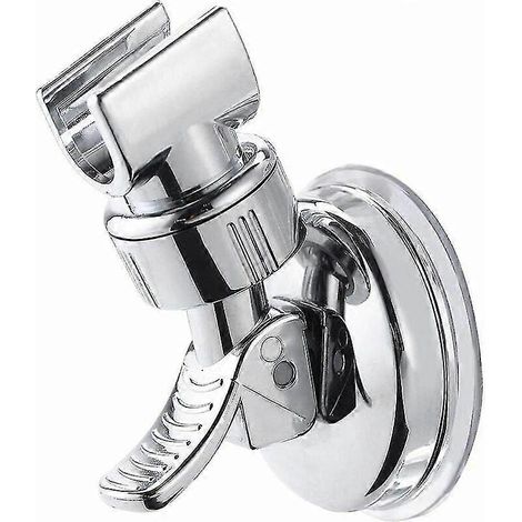 Support de douchette à main réglable, support de douchette rotatif, grand support de douchette à ventouse adapté aux salles de bain ordinaires (1/5)