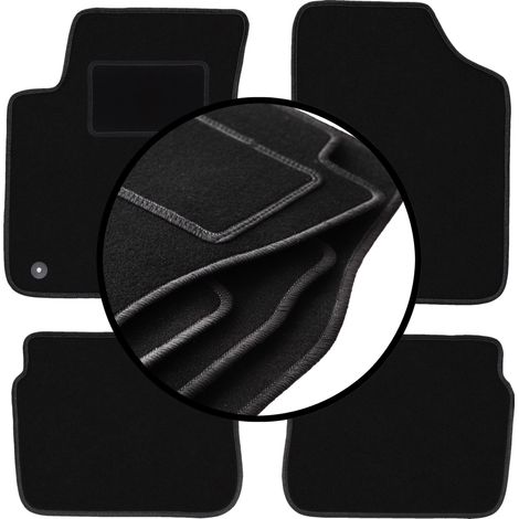 Ensemble complet de tapis en velours pour : Hyundai i10 à hayon (2007-2013)