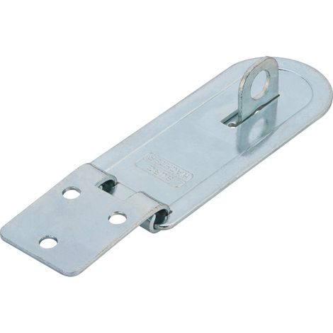 Panzerüberfalle Länge 80 mm Breite 32 mm Ösen-Ø 8 mm Stahl verzinkt SB