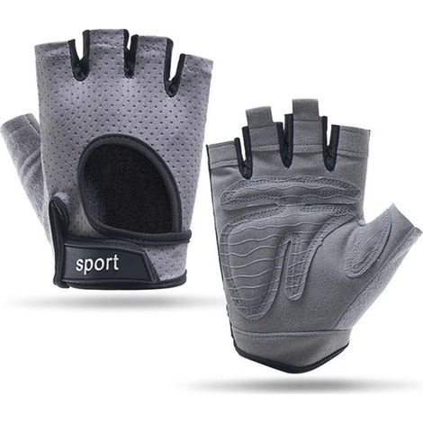 Gants de musculation de protection avec couverture intégrale de la paume - Gants de sport (1/5)