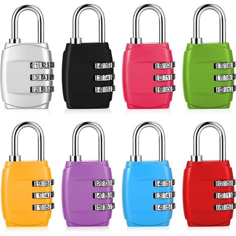Cadenas Code Cadenas Valise Cadenas Cadenas Cadenas Cadenas Placard Sac Voyage Casier(Carré) (1/5)
