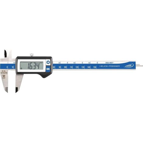 Helios Preisser Digi-Met 1320 Pié de Rey Digital Acero