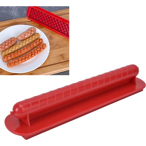 Ustensiles pour barbecue : coupe-hot-dogs, coupe-saucisses, coupe-jambon, coupe-œufs, couteau à hot-dogs (1/5)