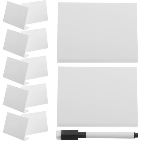 12 Stück Kleine Display Schwarze Hochzeitsparty Nachrichtenschild für mit Tafel Kompakter (1/5)