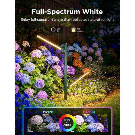 Decoración luminosa exterior Govee h7086 LED 1100lm pack 2