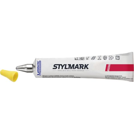 Markal STYLMARK ORIGINAL 96656 Tube marqueur orange