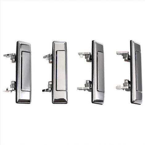 4 manijas exteriores cromadas para puertas de Land Cruiser (1/5)