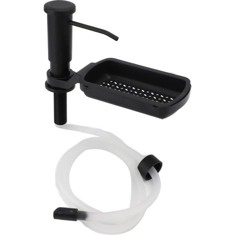 Kitchen Sink Dispenser Efficient Pump with Sponge Rack Leak