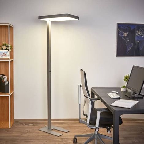 [NEUWERTIG] B-Ware Arcchio Office Led Stehlampe Quirin Alu, 110 W 4.000 K Lampe Leuchte Stehleuchte