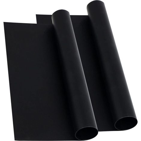 Lot de 2 Tapis de cuisson, Antiadhésif, Téflon, Four à convection, Protection sol four, 40x50 cm (1/5)