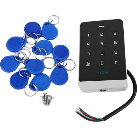 Clavier de contrôle d'accès de porte, réglage du délai NFC, ouverture normale, mot de passe d'entrée sans clé