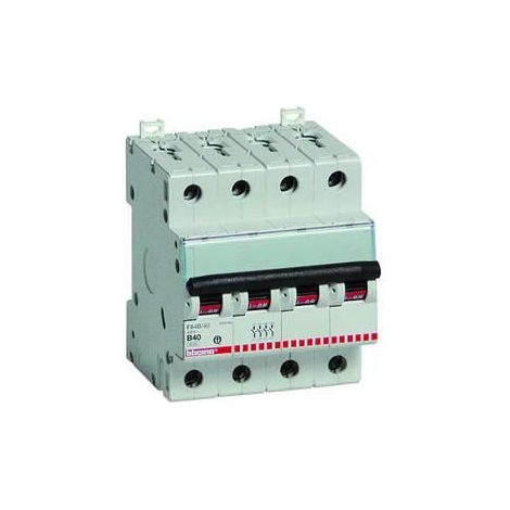 Interruttore quadripolare 4P 10A curva C, potere 6kA  BTIF84/10