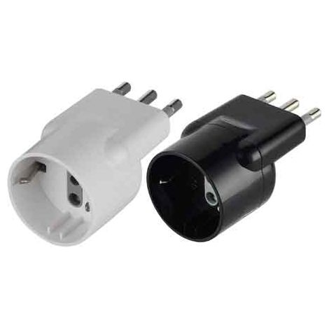 ADAPTATEUR DÉSAXÉ SCHUKO 16A 2P+T - prise 10A 2P+T -