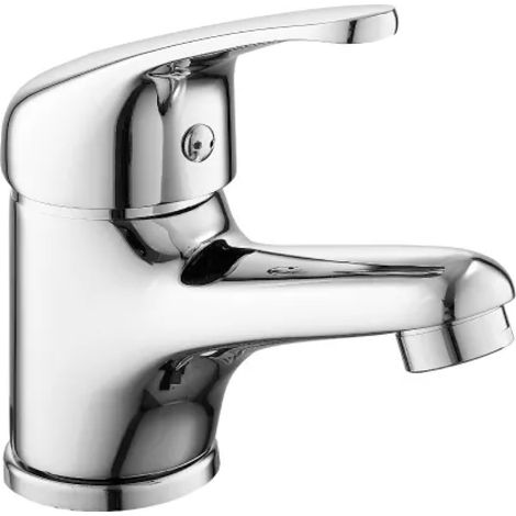 RUBINETTO MISCELATORE MONOCOMANDO PER LAVABO SERIE BLU 2.0 SCARICO 11/4