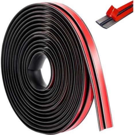 Bande d'étanchéité - Qualité Supérieure - 5 Mètres - Caoutchouc EPDM - 19mm - Installation Facile (1/4)