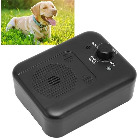 Automatic Ultrasonic Anti Bark Device for Dogs with 3 Portable Frequency Levels (Dog Bark Control Devices) (1/5)