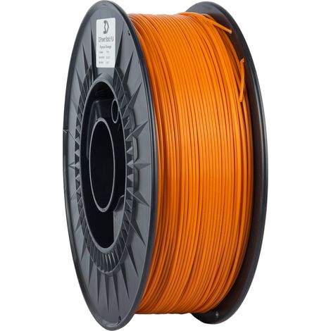Filamento PLA 3DPower Basic da 1,75 mm, colore arancione papaya, 1 kg (1/2)