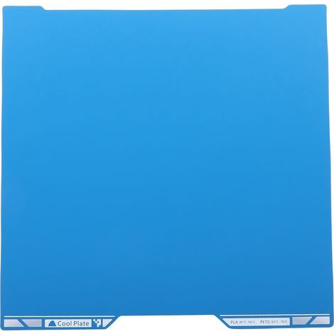 Niedrigtemperatur-Bauplatte, geeignet für den Bambu Lab H2D H2S 3D-Drucker, doppelseitige Kalt-Druckplattform 355 x 346 mm, blau (1/5)