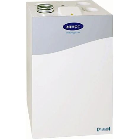 Pluggit Avent P460 Unidad de ventilación para espacios habitables con recuperación de calor, AP460