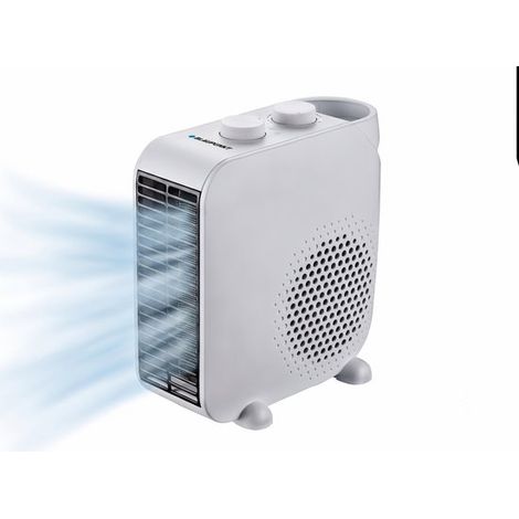 Ventilateur de table - Modèle de table - Fonction chauffage à 2 niveaux - Blanc (1/2)