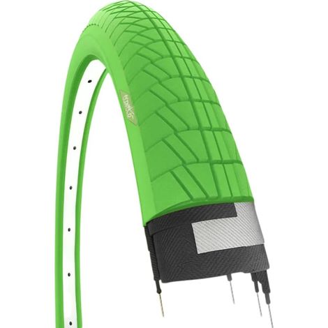 COPERTONE STRADALE VERDE 20 X 1.75 (47-406) PNEUMATICO BICICLETTA GRAZIELLA CITY BICI BAMBINA DA 20” (1/4)