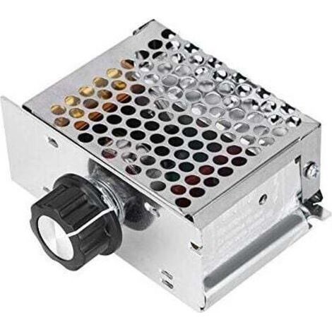 Regolatore di velocità motore 220V, regolatore di tensione CA 4000W, regolatore di tensione 220V, regolatore di velocità motore, regolatore di velocità motore elettrico (1/4)