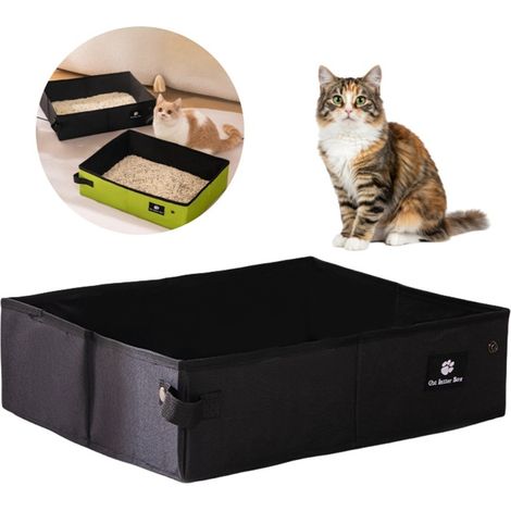 Boîte à litière pliable pour chats (1/5)