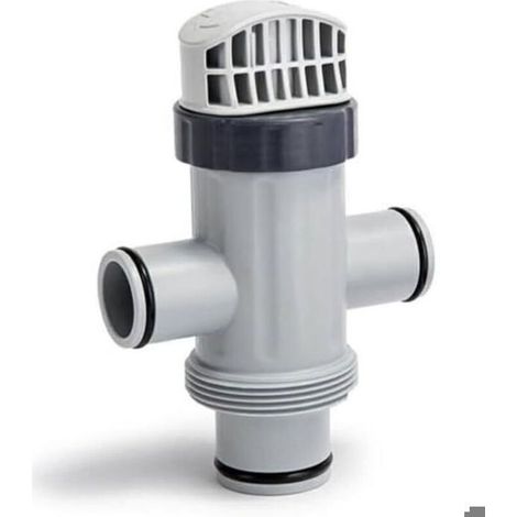Description générale Cette vanne à piston en PVC est conçue pour un entretien efficace et durable de votre piscine. Sa constr (1/5)