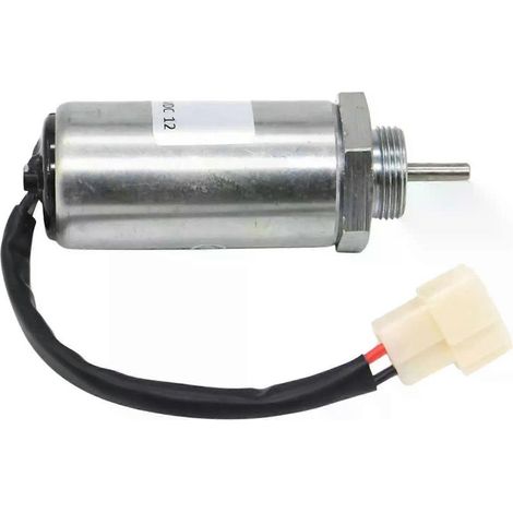Motorstopp-Magnetventil für ISUZU EX400 3LD1 3LD2 4LE1 12V Hydraulikbagger 897329-5680 8973295680 (1/5)