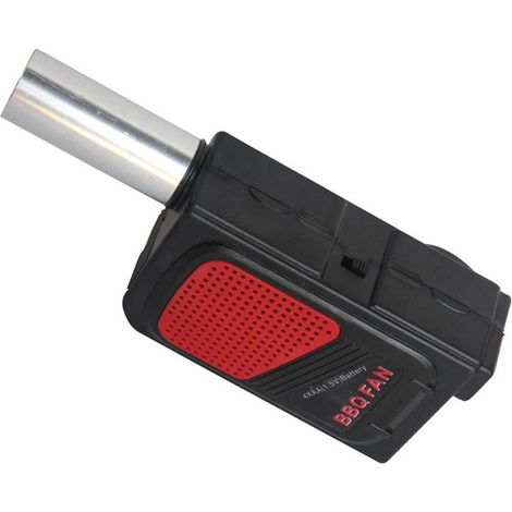 Ventilateur électrique portable pour barbecue en plein air, idéal pour le camping et les grillades en extérieur. Souffleur d'air pour barbecue. (1/4)