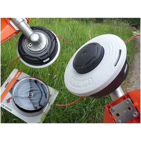 Tête de débroussailleuse pour Stihl Autocut 46-2 Tête de débroussailleuse FS160 260 FS310 FS360 FS410 FS450 FS460, Noir+Blanc (1/4)